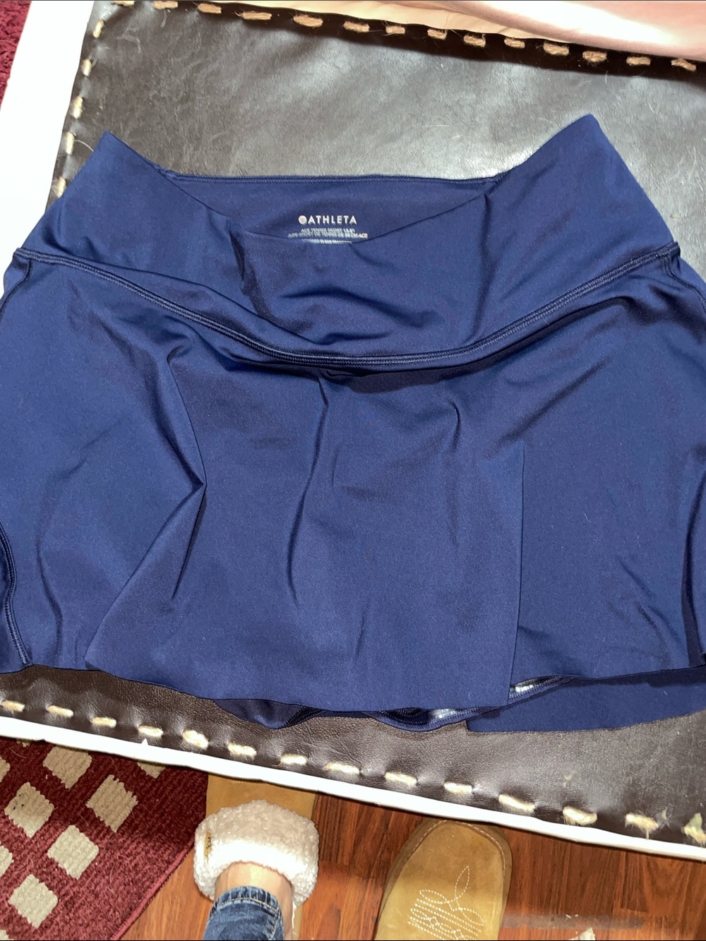 Athleta Navy Performance Athletic Skort